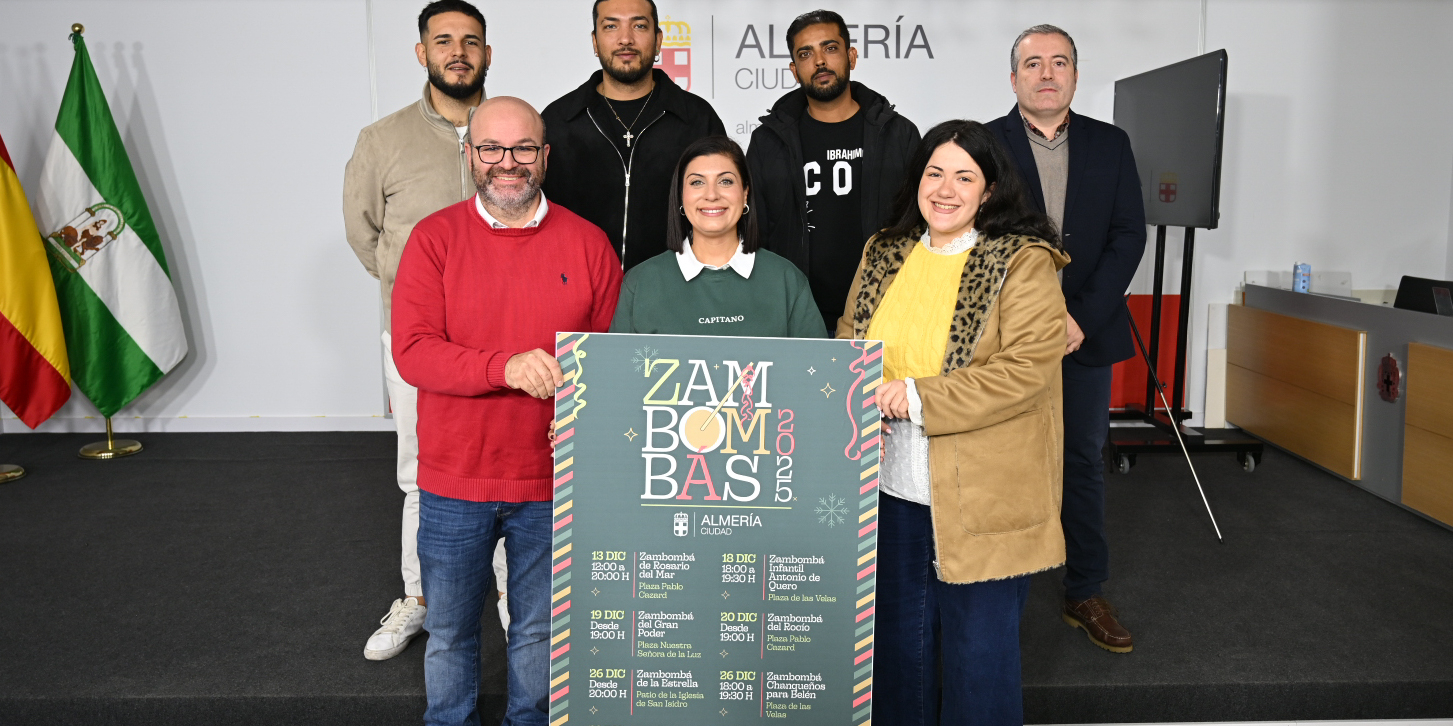 Turismo Almería PRESENTACION PROGRAMACION ZAMBOMBAS NAVIDENAS 1 uai - Turismo Almería
