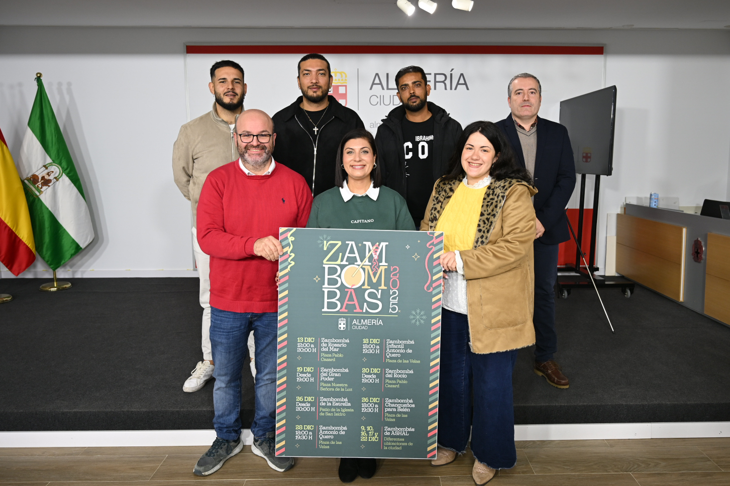 Turismo Almería PRESENTACION PROGRAMACION ZAMBOMBAS NAVIDENAS 1 - Turismo Almería