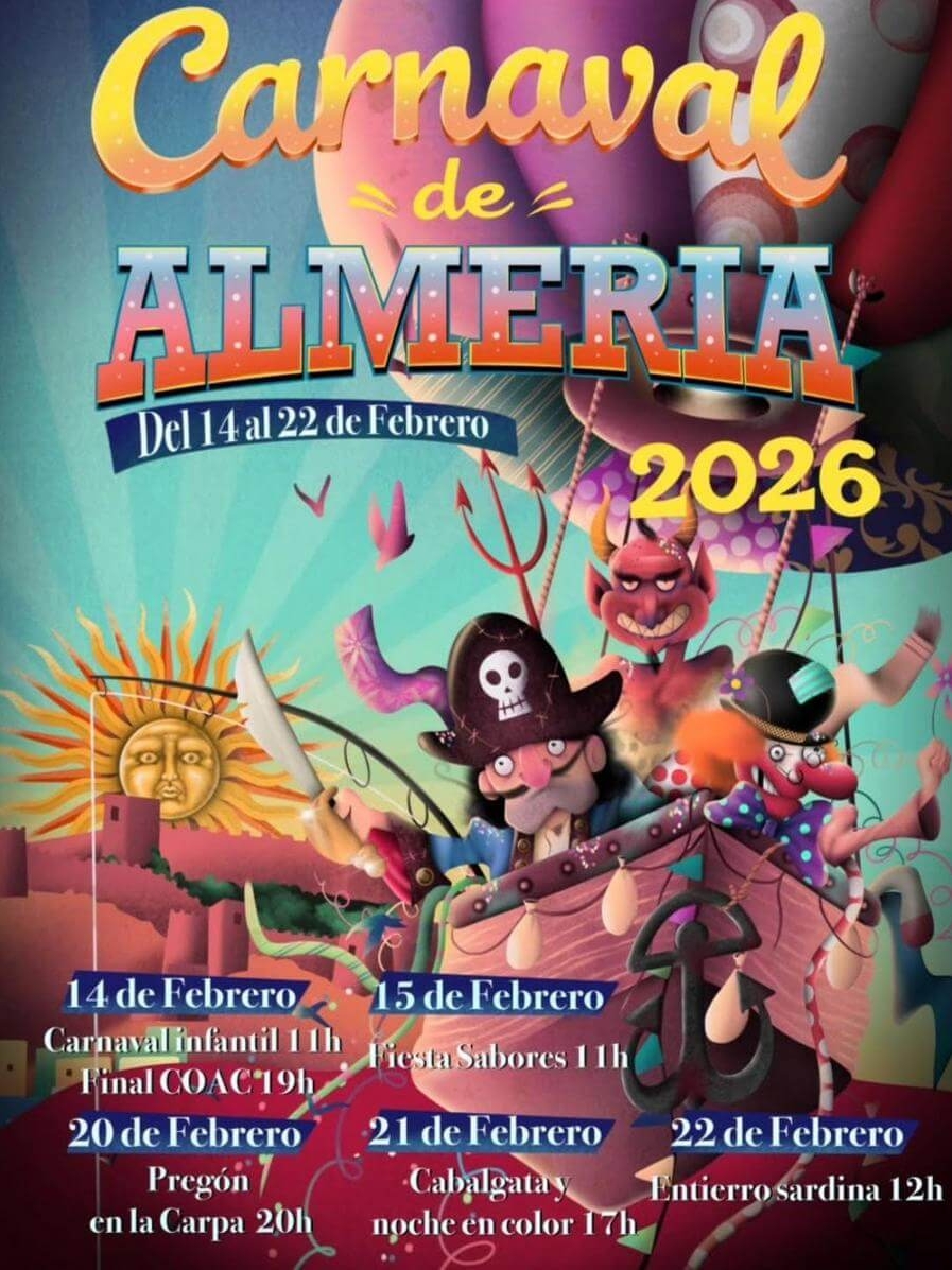 Carnaval de Almeria 2026 uai - Turismo Almería