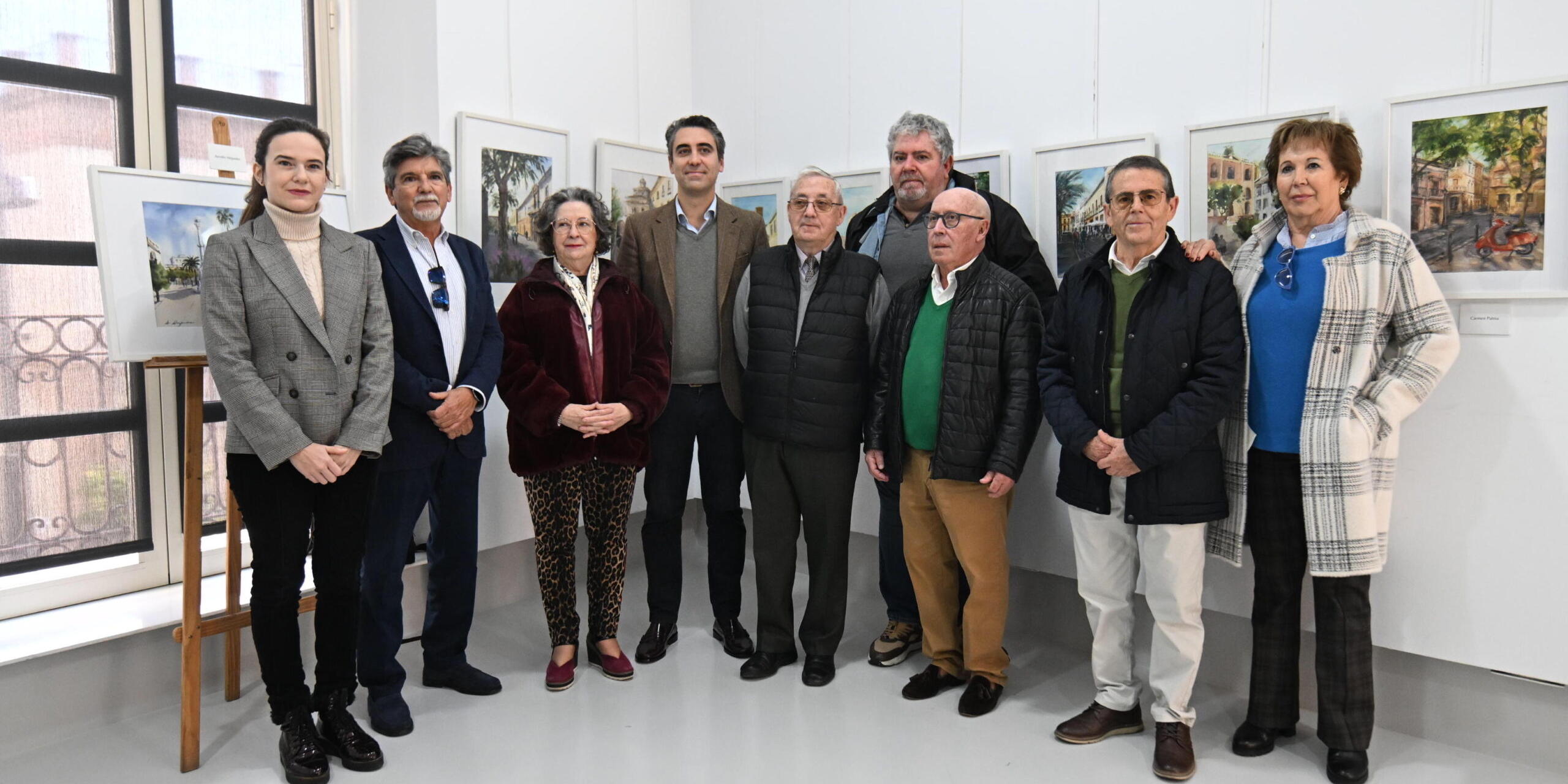 Inauguracion Exposicion Acuarelas Foro Centro en el CIP 28 scaled uai - Turismo Almer&iacute;a