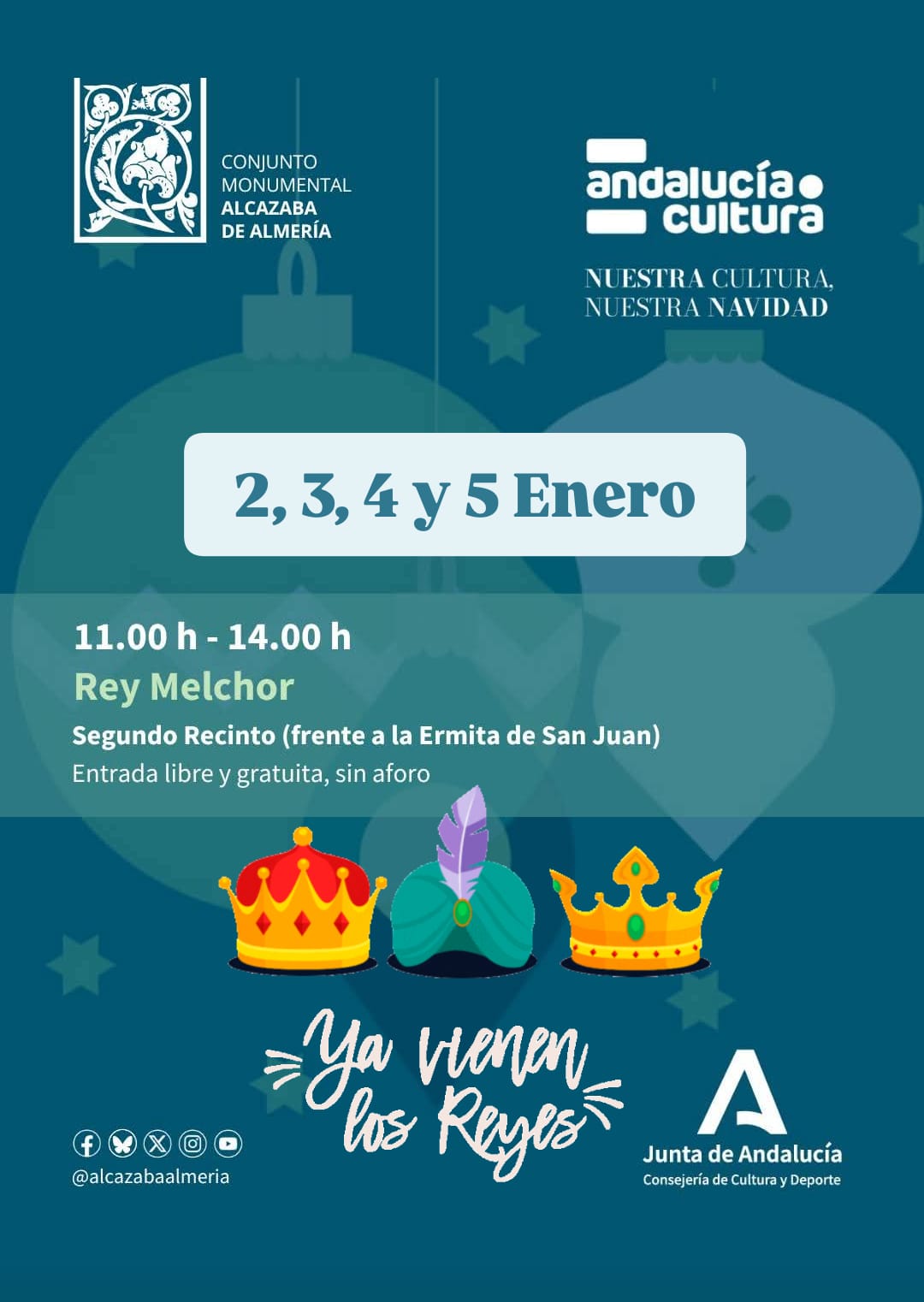 Melchor en la Alcazaba