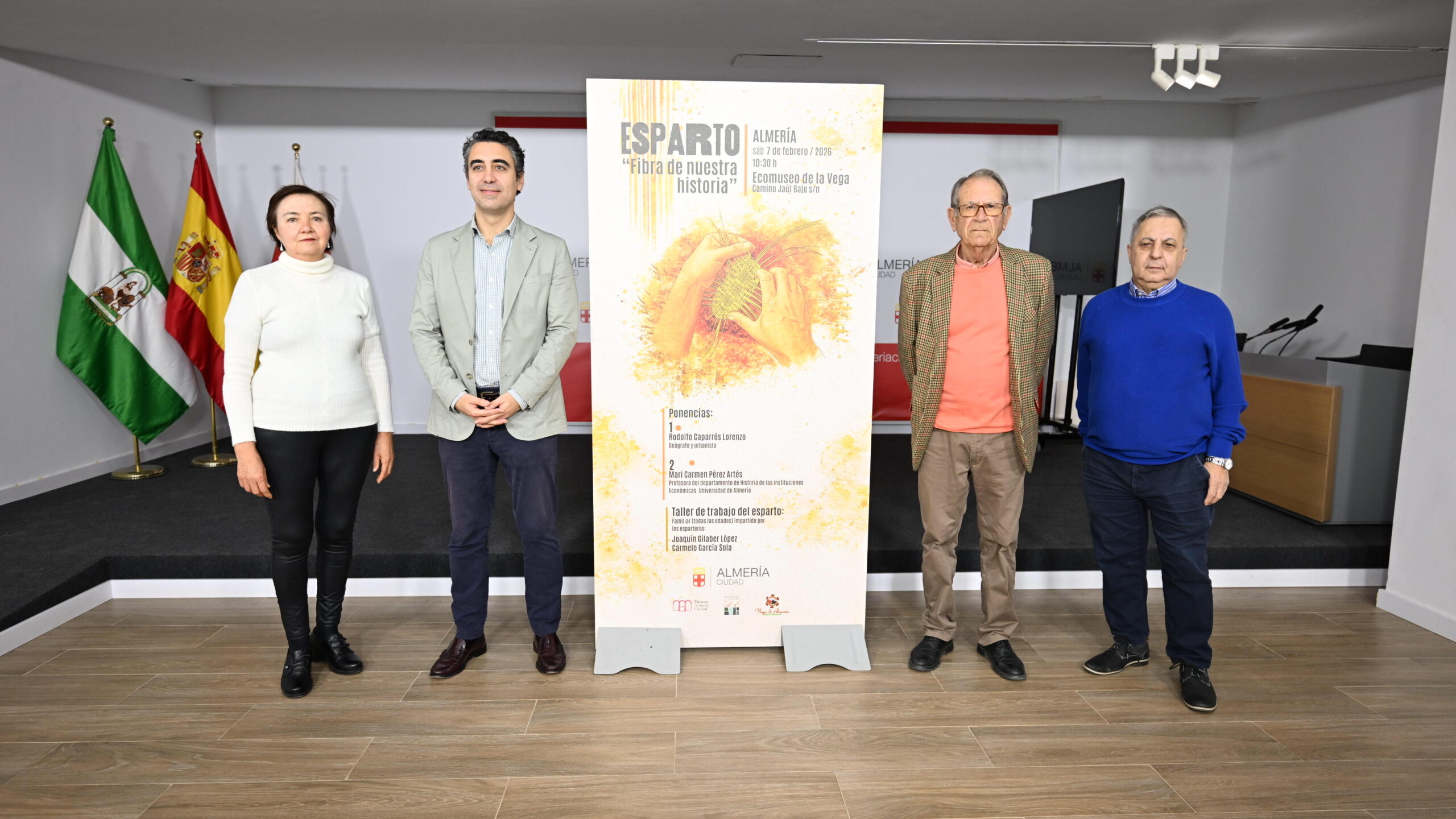 Turismo Almería 2 2 2026 Presentacion Cultura Esparto Ecomuseo de la Vega 1 scaled uai - Turismo Almería