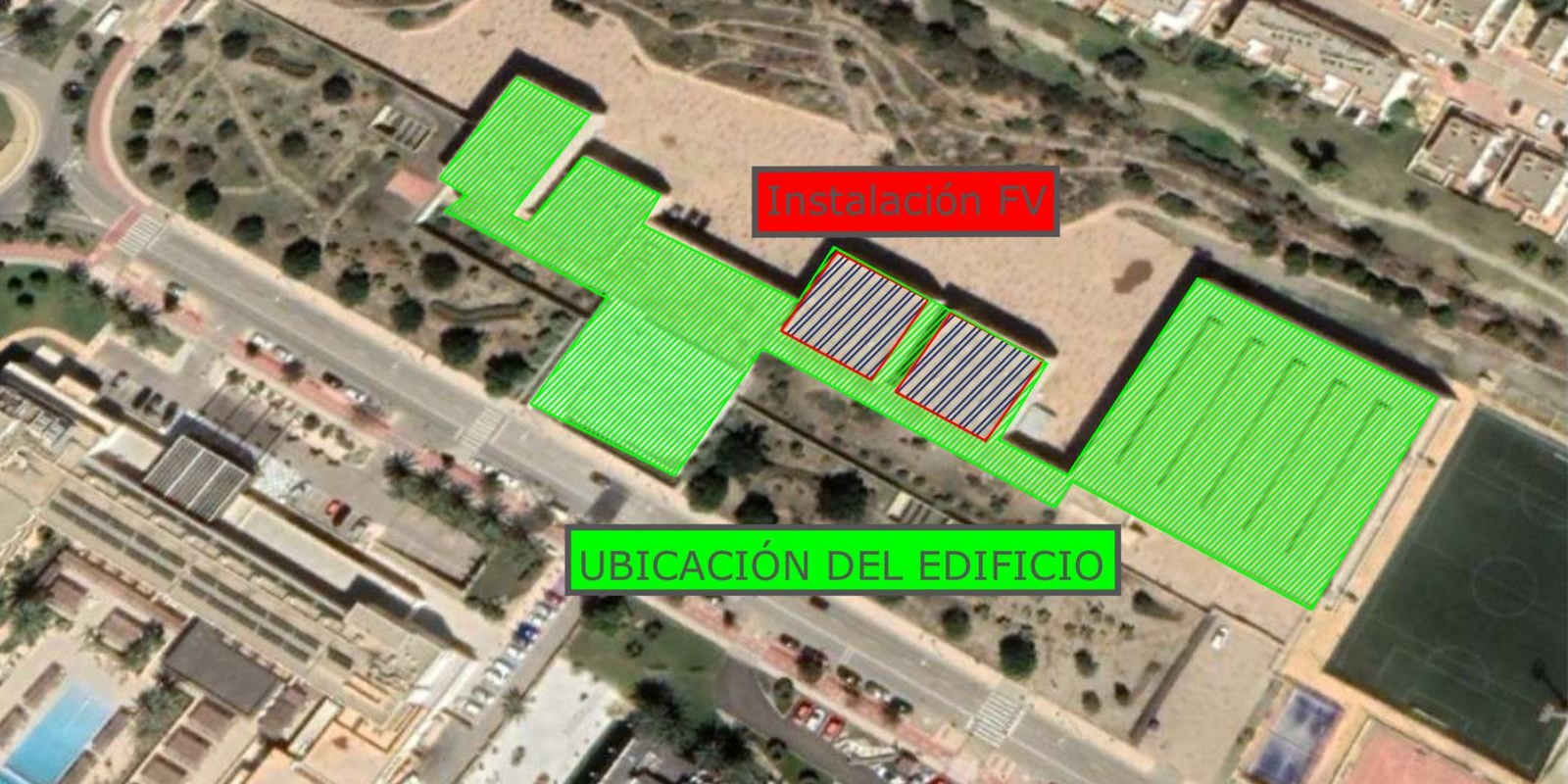 Turismo Almería Intervencion General sobre ambos edificios uai - Turismo Almería