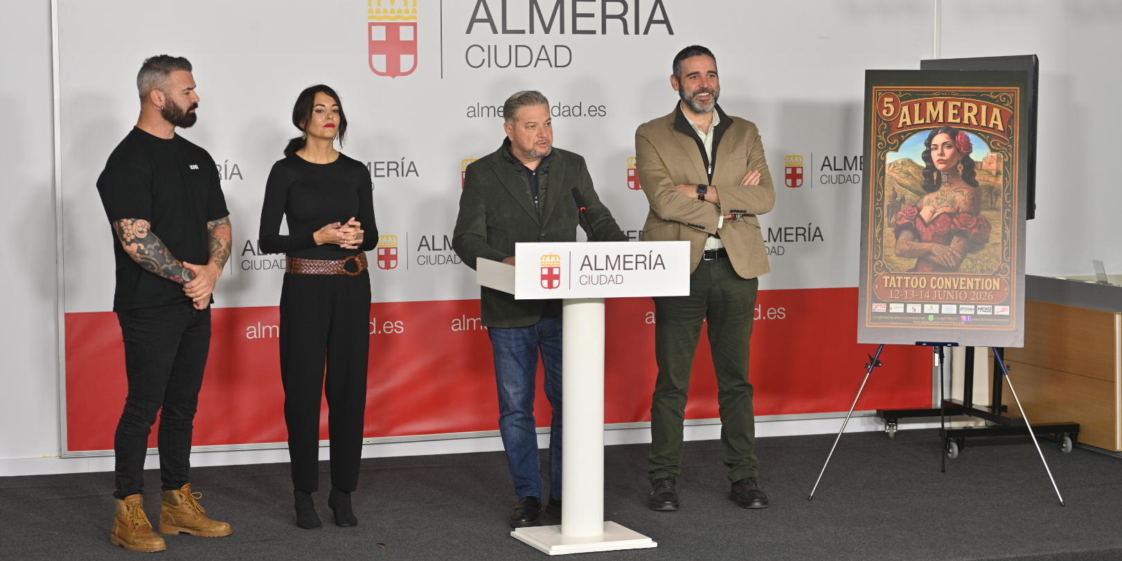 PRESENTACION 5o TATTOO CONVENTION 2 uai - Turismo Almer&iacute;a