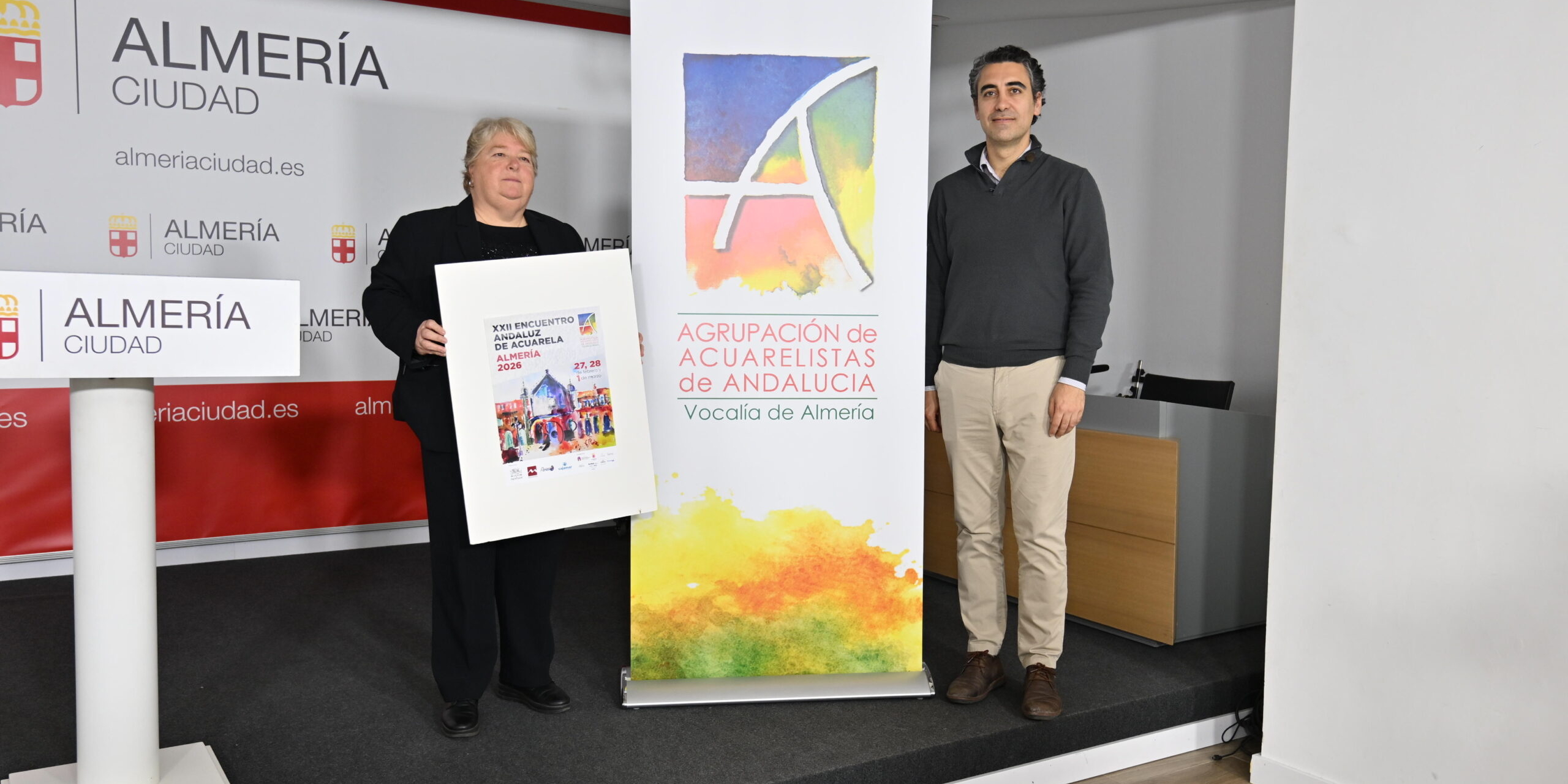 Turismo Almería Presentacion XXII Encuentro Andaluz de Acuarela 1 scaled uai - Turismo Almería