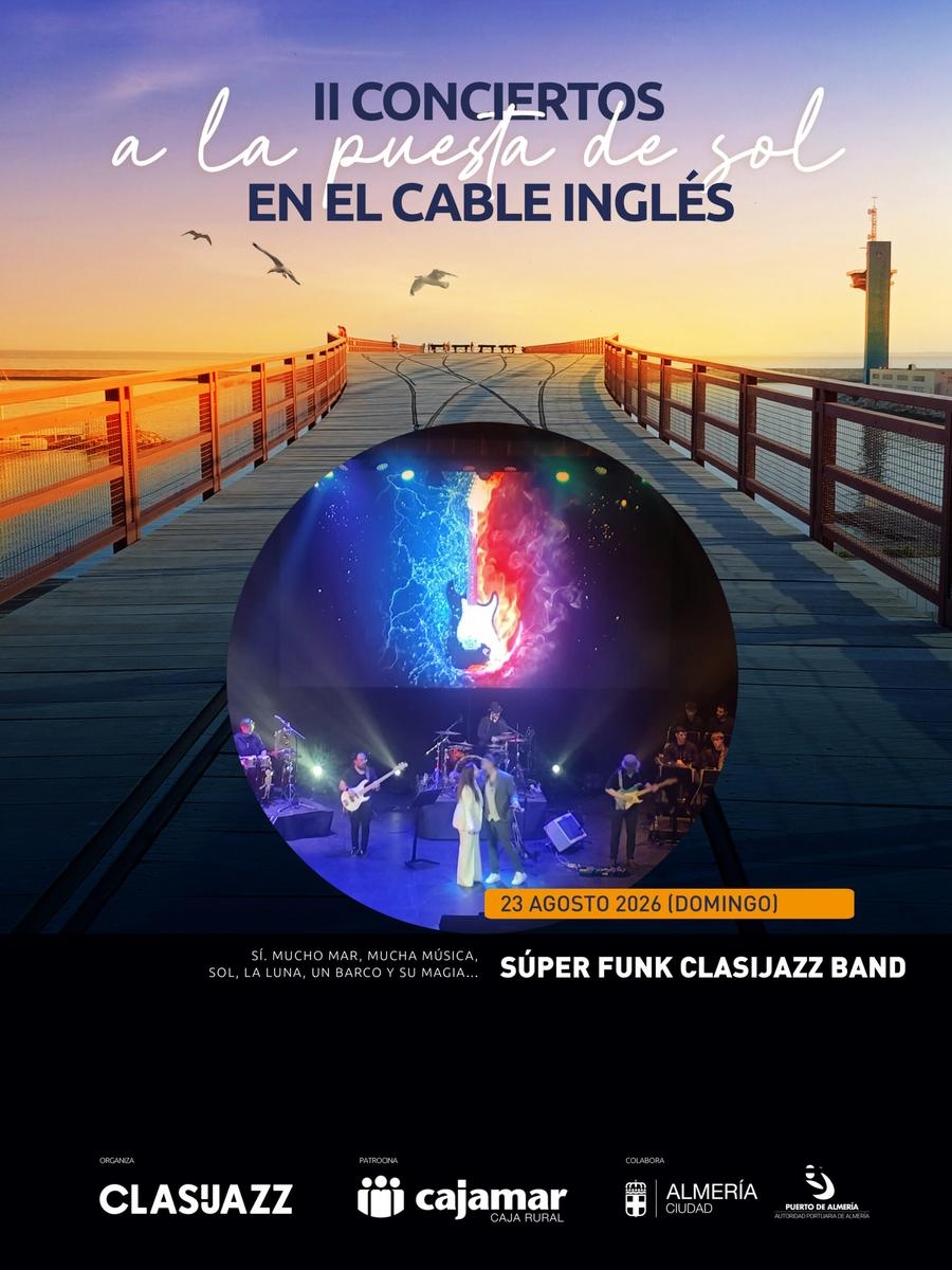 II Conciertos a la Puesta de Sol en el Cable Ingles 7 uai - Turismo Almería