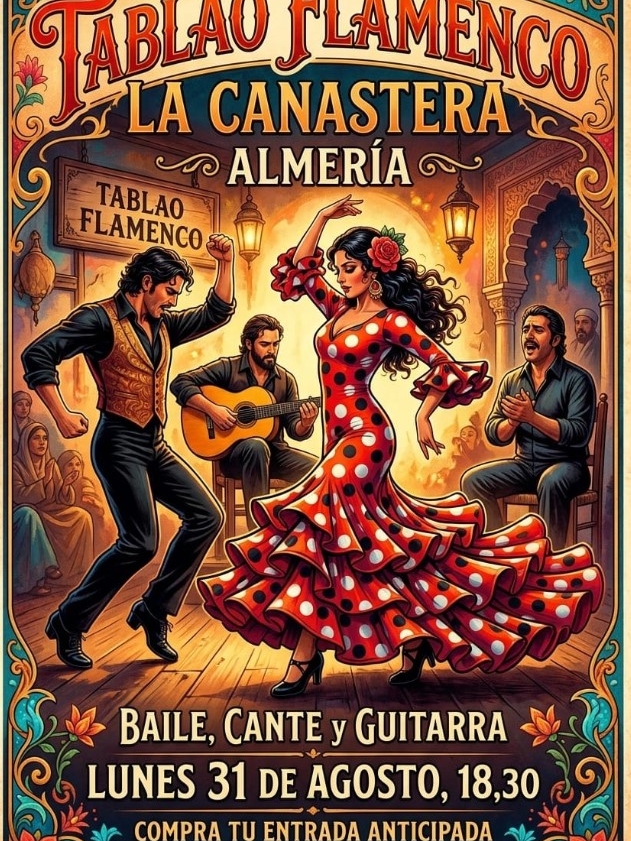 Tablao Flamenco La Canastera Almeria uai - Turismo Almería