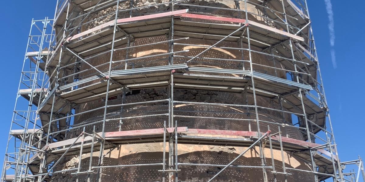 Turismo Almería OBRAS REHABILITACION TORREON SAN CRISTOBAL uai - Turismo Almería