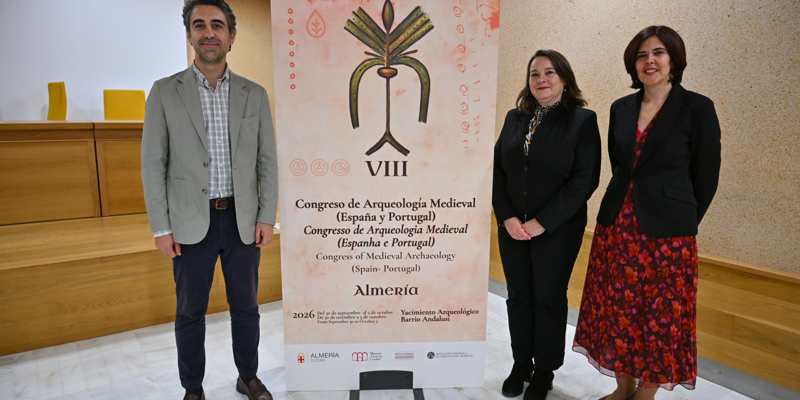 Turismo Almería 20 3 2026 Presentacion Congreso Medieval Arqueologia 3 uai - Turismo Almería