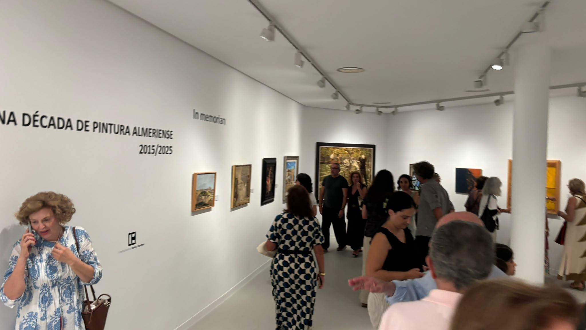 Exposicion Una Decada de Pintura Almeriense 3 uai - Turismo Almería