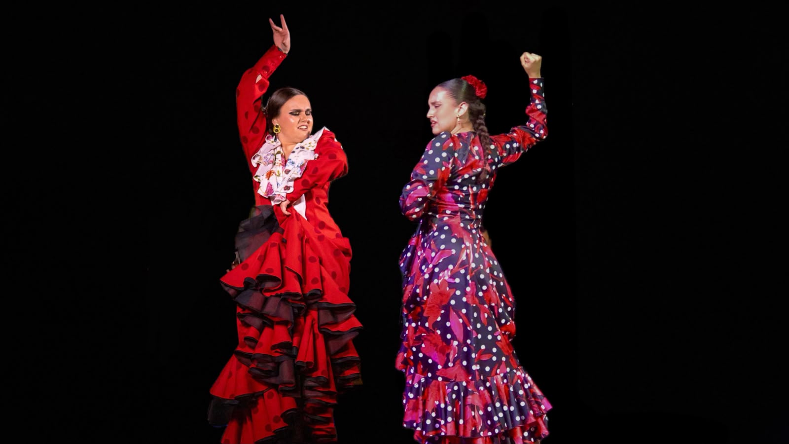 Cartel del espectáculo flamenco de Alejandra López y Claudia del Moreno en Clasijazz