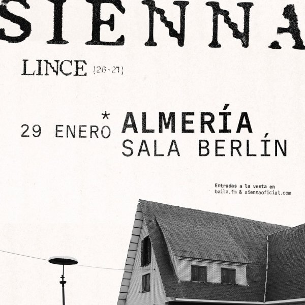 Cartel de presentación de Sienna 29 de enero