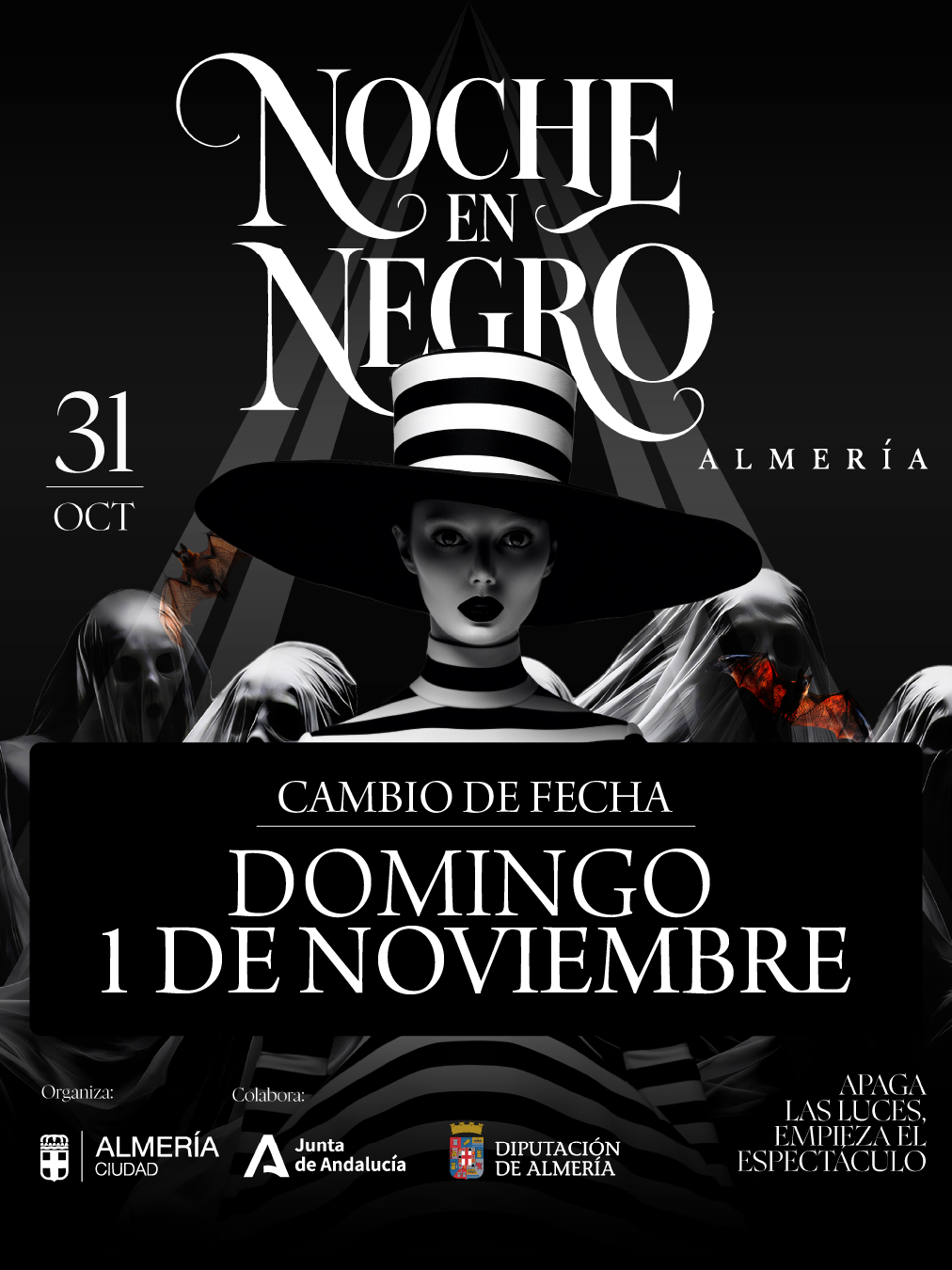 Noche en negro Almería - 2026